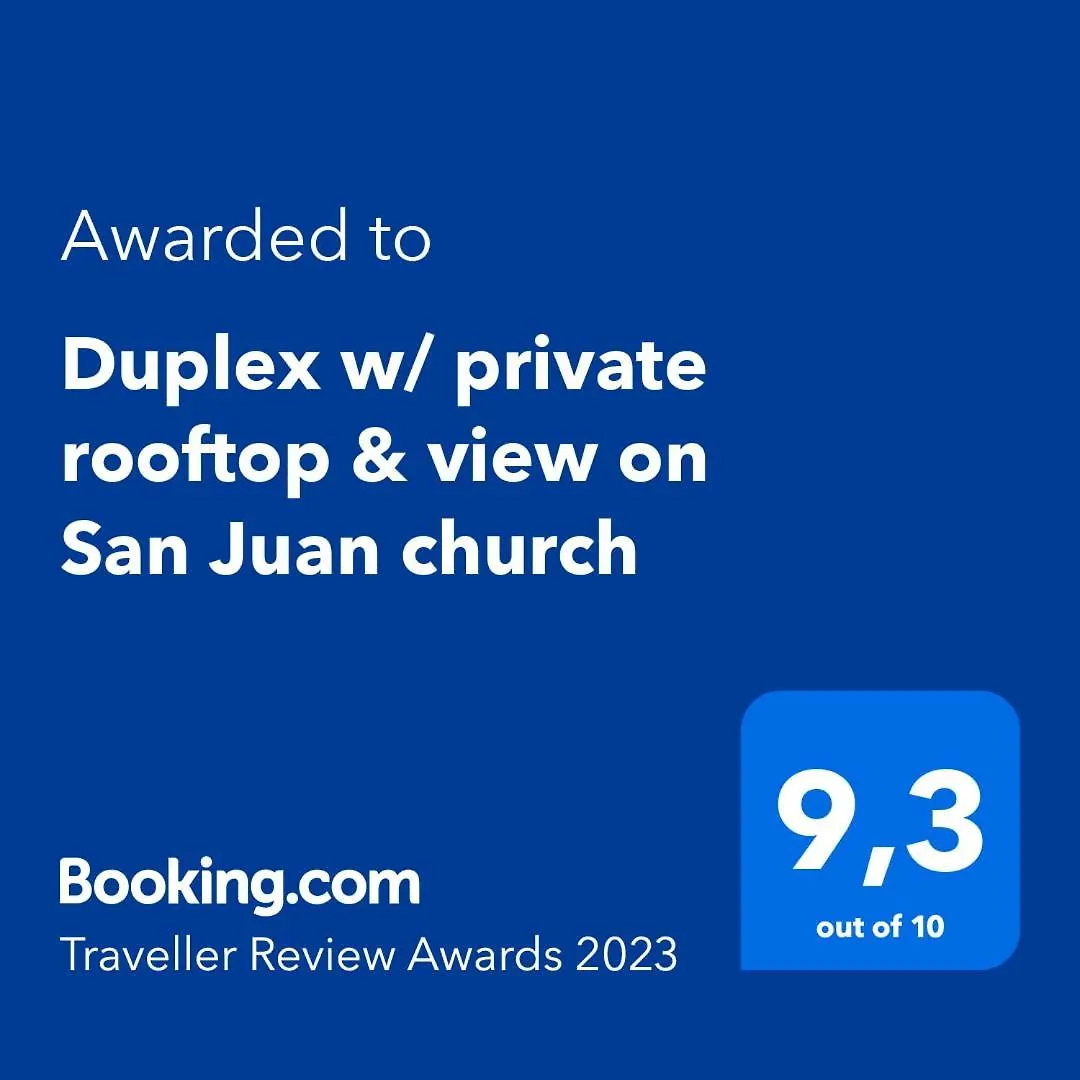Duplex With Private Rooftop & View On San Juan Church By Rems Malaga Apartment